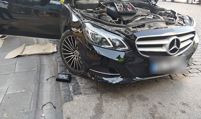 Sirenli otomobil trafikten men edildi, sürücüsüne 138 bin TL ceza uygulandı