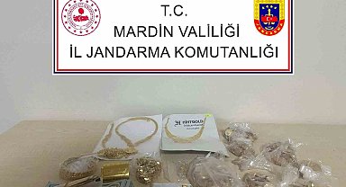 Şırnak'ta altınları çalan 2 şahıs Mardin'de yakalandı