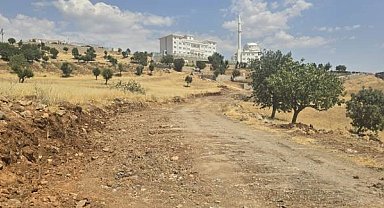 Şırnak'ta imara açılan bölgede yol çalışması başladı