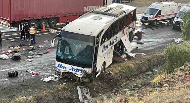 Sivas'ta otobüs kazasında ölenlerin kimlikleri tespit edildi