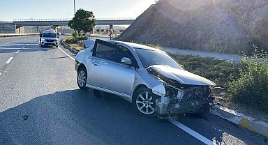 Sivas'ta trafik kazası: 2 kişi yaralandı