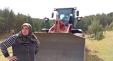 Siyanür depolama havuzu yapımına çevre sakinleri engel oldu