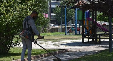 Söğüt'te park ve bahçeler güzelleştiriliyor