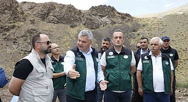 Söylemez Barajı şantiyesine üst düzey ziyaret