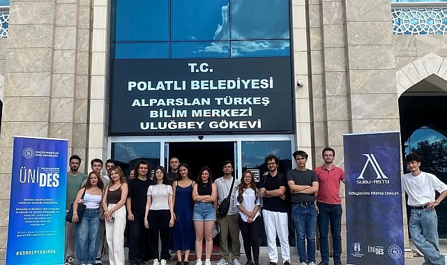 SUBÜ'lü öğrenciler Ankara'da astronomi gözlemi gerçekleştirdiler