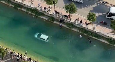 Sulama kanalında can pazarı