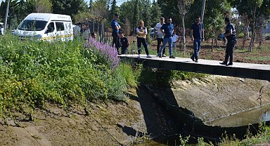 Sulama kanalında kadın cesedi bulundu