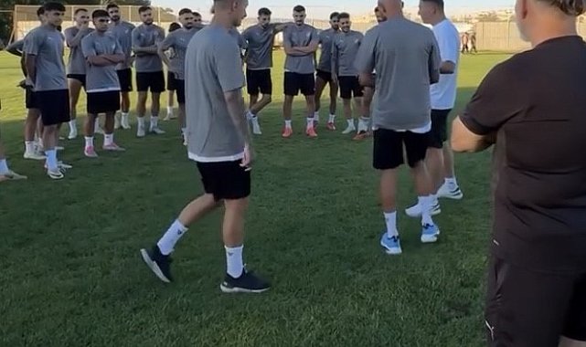 Süleyman Özdamar ve Hakan Yavuz, Elazığspor'da ilk antrenmanına çıktı