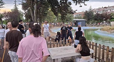 Suni gölette boğulma tehlikesi