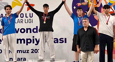 Taekwondo'da Elazığ sporcuları Türkiye 3'üncüsü oldu
