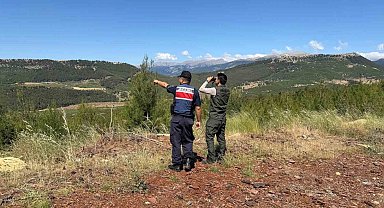 Tarsus'ta orman yangınlarına karşı ortak devriye