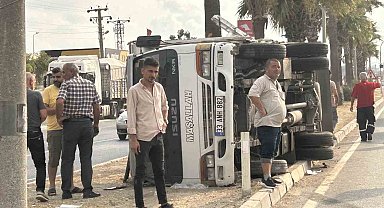 Tarsus'ta trafik kazası: 2 yaralı