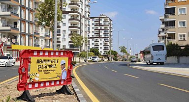 Tarsus'un önemli caddesinde 2. etap çalışmaları tamamlandı