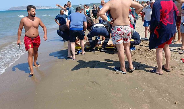 Tatil için geldiği Sinop'ta denize giren genç boğuldu
