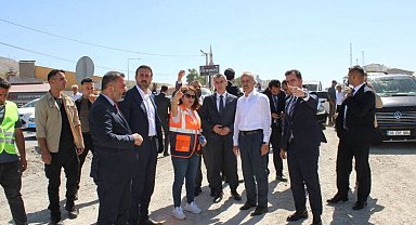 Tatvan Karşıyaka Kavşağı'nda inceleme