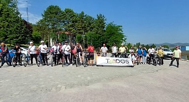 Tavşanlı'da "Yaza merhaba" bisiklet turu gerçekleşti