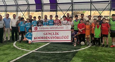Tavşanlı'da Yaz Kur'an Kursları öğrencileri futbol turnuvasıyla sosyalleşiyor