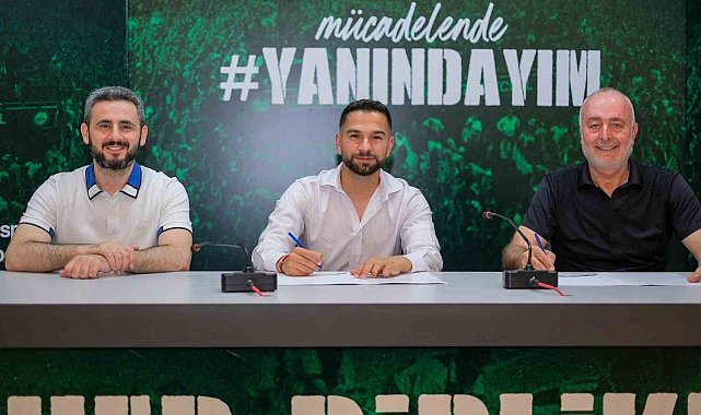 Tayfun Aydoğan, Bursaspor'a imzayı attı