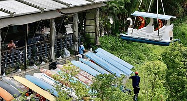Tayvan'da tayfun alarmı: 2 bin 853 kişi tahliye edildi, 28 kişi yaralı