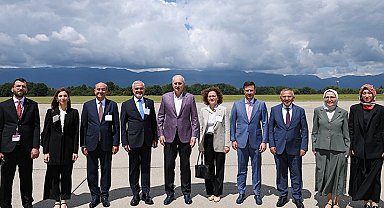 TBMM Başkanı Kurtulmuş İsviçre'de