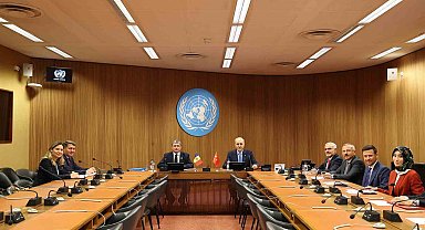 TBMM Başkanı Kurtulmuş, Moldova Parlamento Başkanı Grosu ile görüştü