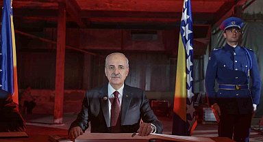 TBMM Başkanı Kurtulmuş, Srebrenitsa için oluşturulan anı defterini imzaladı