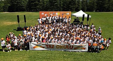 TEI Yaz Okulu'nda minikler hem öğrendi hem eğlendi