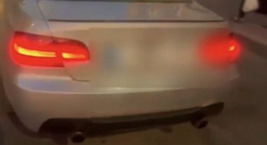 Tekirdağ'da abartı egzozlu 4 araca ceza yağdı