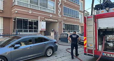 Tekirdağ'da ev yangını