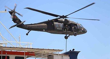 Tekirdağ'da gerçeği aratmayan tatbikat: Gemi baskını gerçekleştirildi