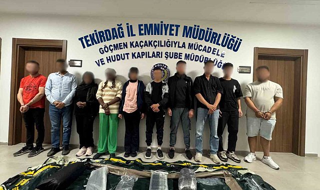 Tekirdağ'da göçmen kaçakçılarına yönelik operasyonda 2 kişi tutuklandı