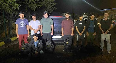 Tekirdağ'da göçmen kaçakçılığı operasyonunda 7 düzensiz göçmen yakalandı