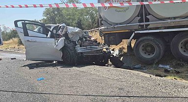 Tekirdağ'da korkunç kazada otomobildeki 4 kişi öldü