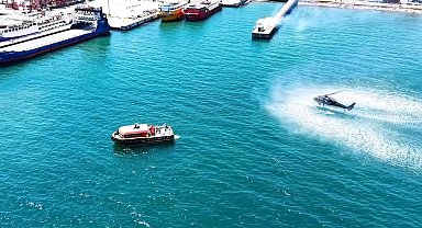 Tekirdağ'da nefes kesen 'Denizyoluyla uyuşturucu sevkiyatına baskın' tatbikatının yeni görüntüleri yayınlandı