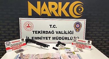 Tekirdağ'da uyuşturucu operasyonu 10 kişi tutuklandı