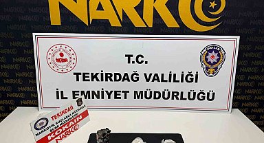 Tekirdağ'da uyuşturucu operasyonunda 2 kişi tutuklandı