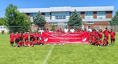 TFF'den Malatya'da yaz futbol okulu etkinliği