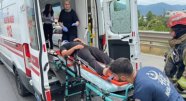 Tır, kamyona çarptı: 1 yaralı