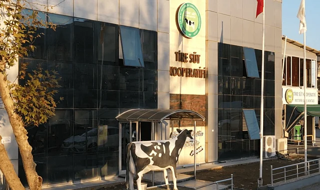 Tire Süt Kooperatifi'nden yangın bölgesine dayanışma eli