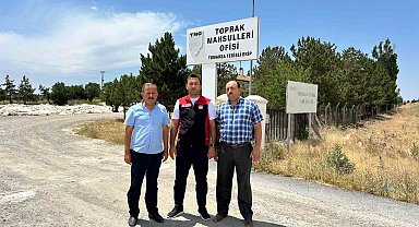 Tomarza'da Toprak Mahsulleri Ofisi hububat alımına başladı