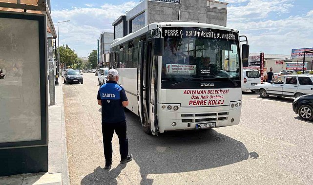 Toplu taşıma araçlarına sıkı denetim