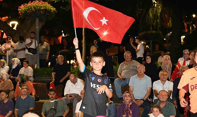 Trabzon'da "15 Temmuz Demokrasi ve Milli Birlik Günü" anma programı