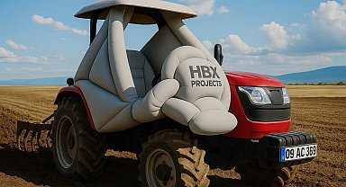 Traktör devrilmelerinde ölümleri azaltmak için, 'hayat üçgeni' projesi