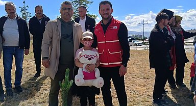 Tuana'nın fidan hayali gerçek oldu