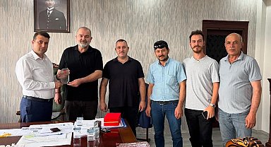 TÜMSANDER Yönetiminden Çivril Kaymakamı Fatih Cıdıroğlu'na ziyaret