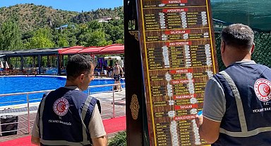 Tunceli'de bir ayda 207 firmada bin 15 ürün denetlendi