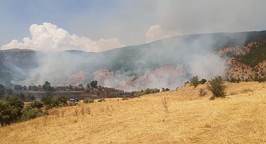 Tunceli'de çıkan yangın büyük ölçüde söndürüldü