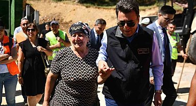 Tunceli'de sıcak asfalt serimine başlandı