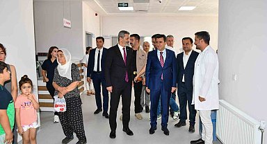 Tunceli'de yeni aile sağlığı merkezi ile acil sağlık hizmetleri istasyonu açıldı
