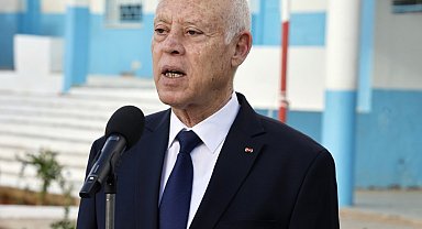 Tunus Devlet Başkanı Said, ABD'nin Afrika Özel Temsilcisi Boulos'a Gazzeli çocukların fotoğraflarını gösterdi